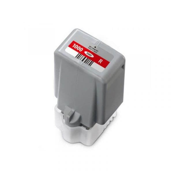 Tinteiro Canon PFI-1000 Vermelho Compatível