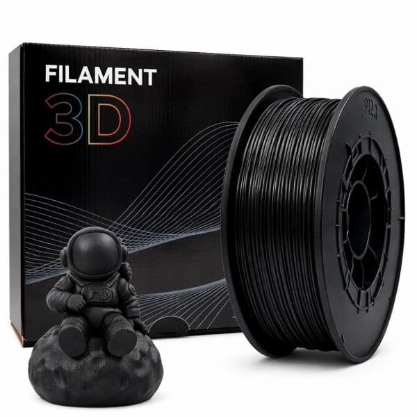 Genérico Filamento para Impressora 3D PETF-CF Black 1.75mm