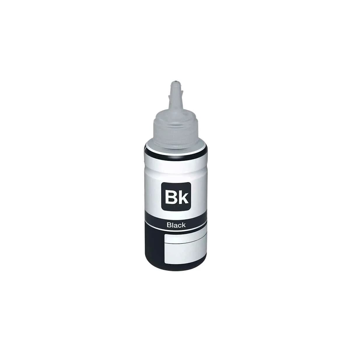 Garrafa de Tinta Canon GI40/GI41/GI43/GI46/GI490/GI50/GI51/GI53/GI55/GI56/GI590 Preta Compatível