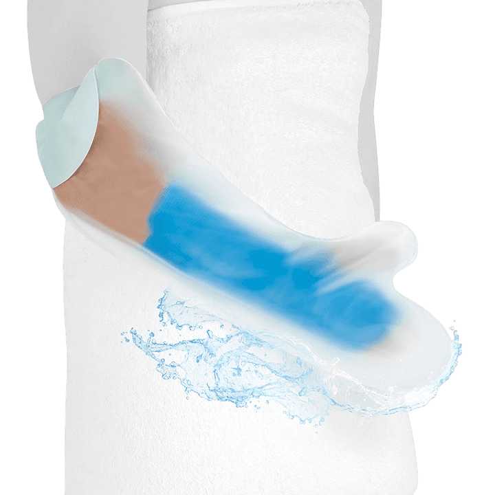 Protector impermeavel pediatrico curto para braço