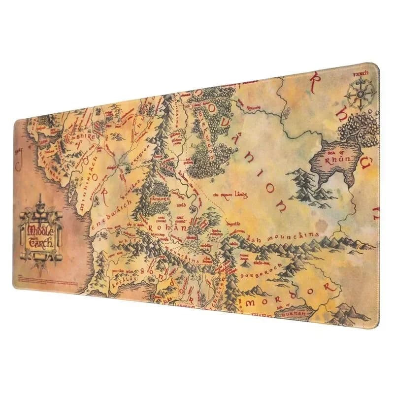 Erik O Senhor dos Anéis Mapa da Terra Média 80x35cm