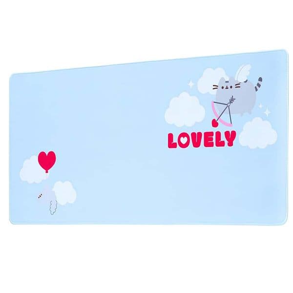 Pusheen Amor Purrfect XXL/XL Impermeável Antiderrapante Azul-céu