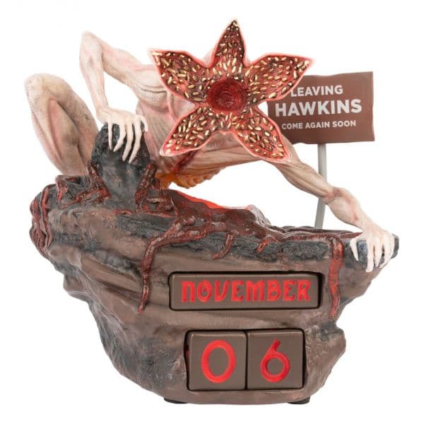 Calendário Perpétuo 3D Demogorgon Stranger Things