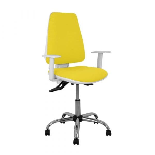 Piqueras y Crespo Cadeira de Escritório Elche 0B5CRRP Amarelo