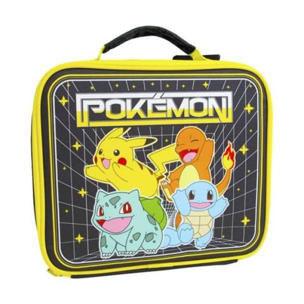 Karactermania Lancheira Térmica Retro Preta - Pokémon