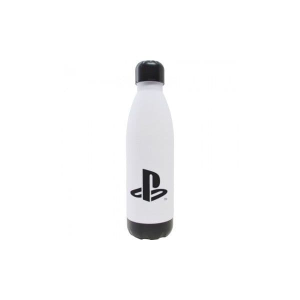 Kids Licensing Garrafa Térmica Playstation Soft Touch Plástico Azul 650ml