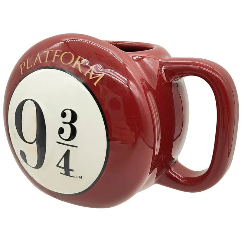 Kids Licensing Caneca 3D Harry Potter Plataforma 9 3/4 Preto