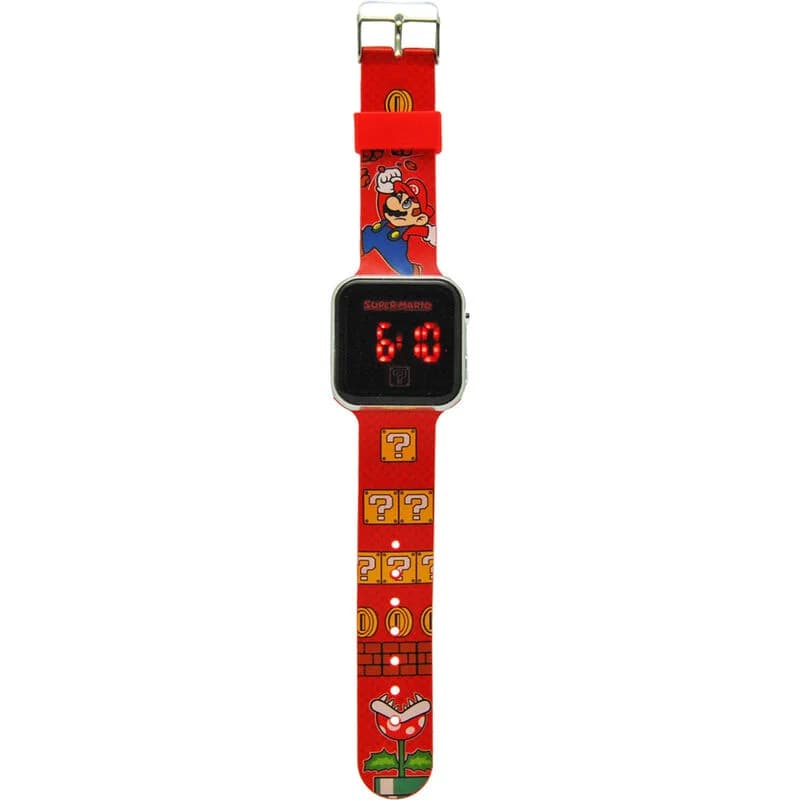 Relógio Infantil Led - Super Mario Bros