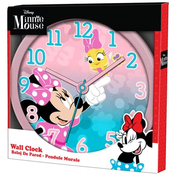 Disney Relógio de Parede Minnie Mouse MN3075 25cm