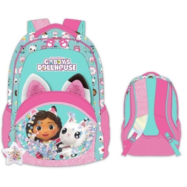 Kids Licensing Mochila Casa de Bonecas Gabby 42cm X 32cm X 12cm