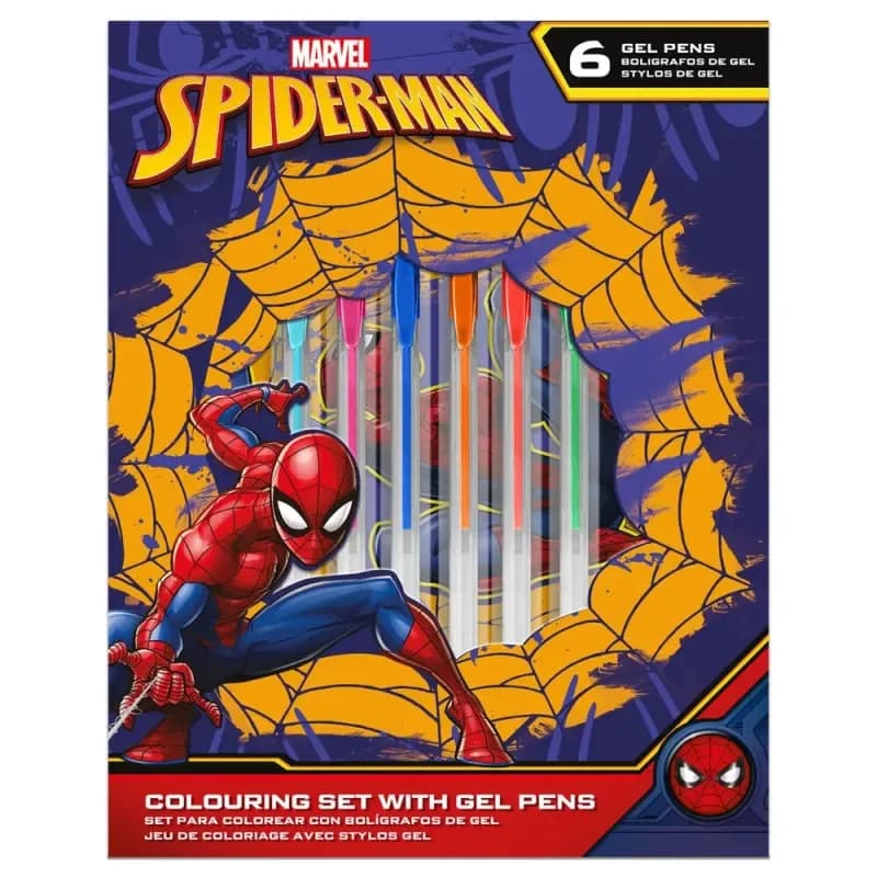 Kids Licensing Set Papelaria Spiderman Marvel