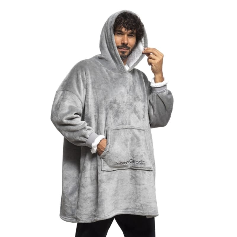 Cobertor com Mangas e Capuz com Forro Oversized Polar Swug