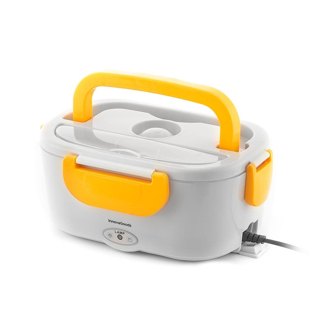 InnovaGoods Lancheira Elétrica Lunffi Cinzento / Laranja 1.5L