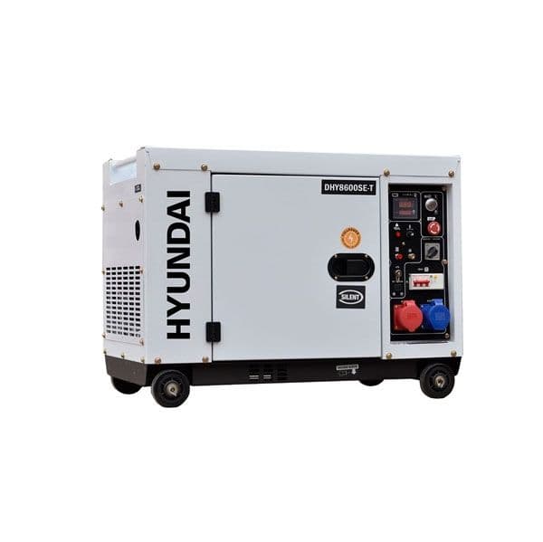 Hyundai Gerador Diesel Silencioso 7,5 kVA DHY8600SE-T - DHY8600SET