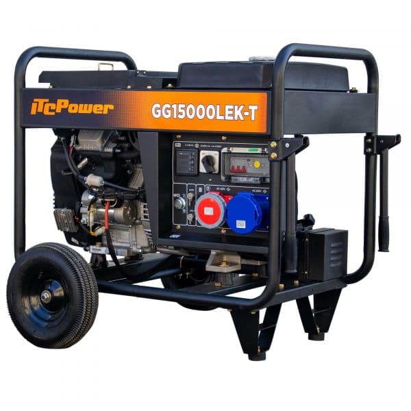 ITC POWER Gerador Mono/trifásico 11/15 Kva - GG15000LEK-T