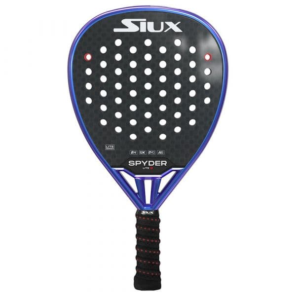 Siux Raquete de Padel Spyder Lite 3 Hard Roxo 355-375 gr