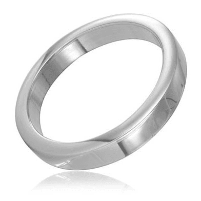 Metal Hard Cockring Metal Gordura 45MM
