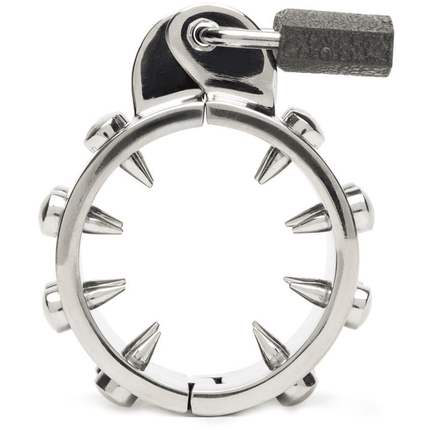 Metal Hard Castidade de Anel Duro de Metal - D-205372