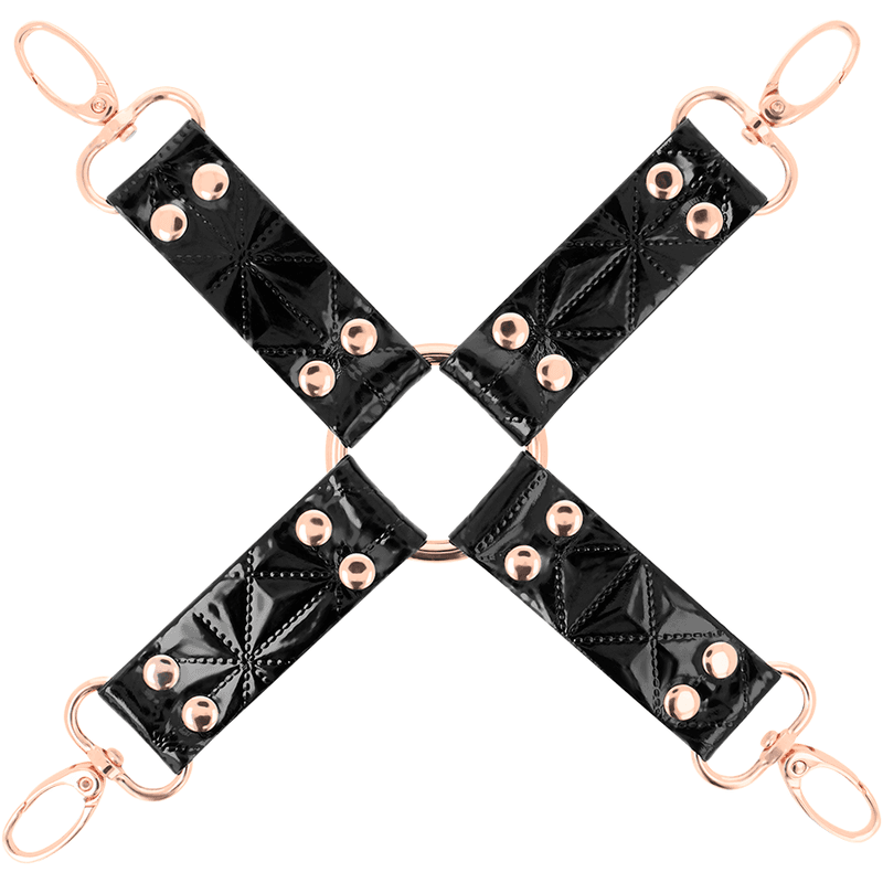 Begme Edição Preta Vegan Leather Hog Tie