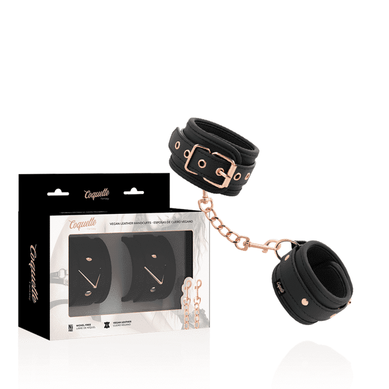 Coquette Fantasy Coquette Chic Desire Fantasy Esposas para Manos Couro Vegano D-229281