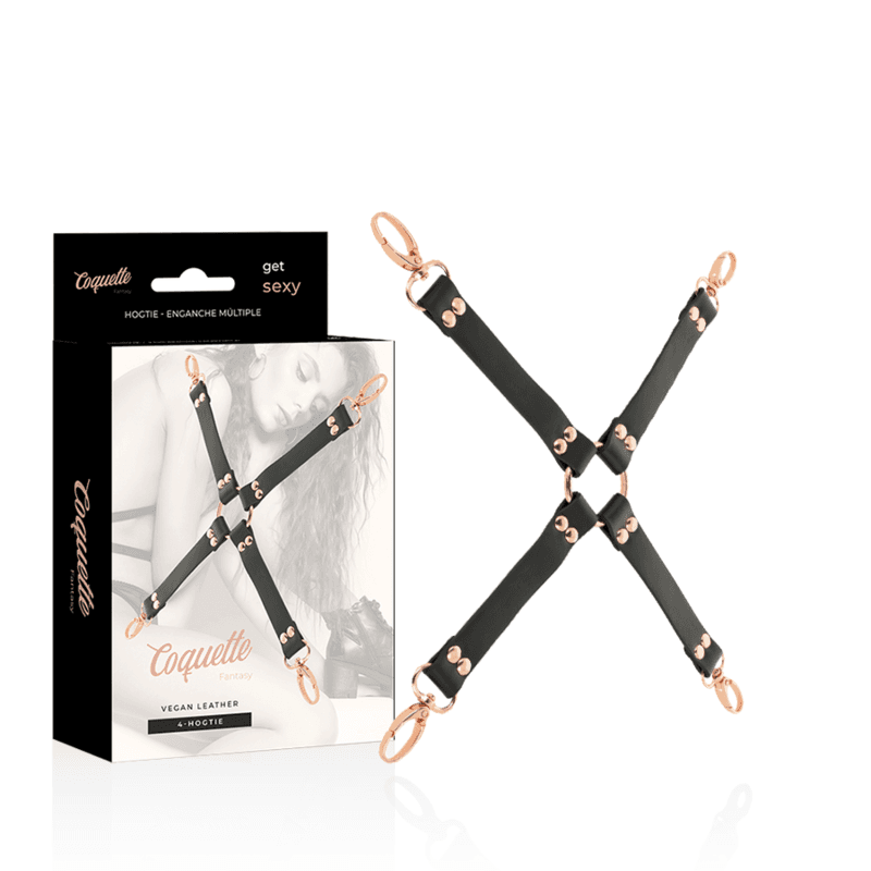 Coquette Gravata de Couro Coquette Chic Desire Fantasy Vegano