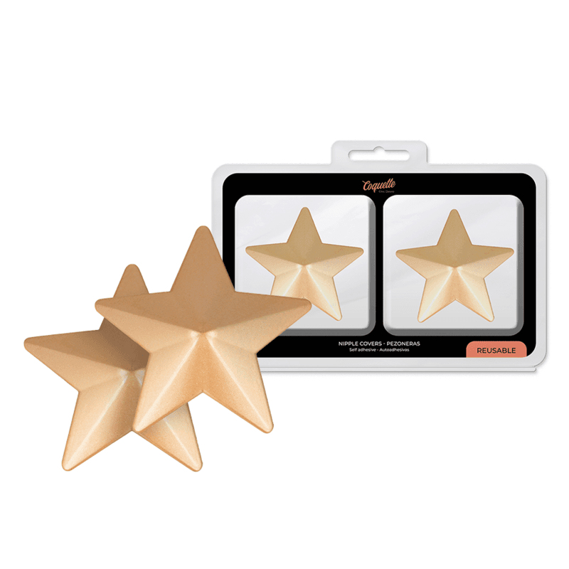 Coquette Accessories Coquette Chic Desire Cubre Mamilos Estrellas D-230190