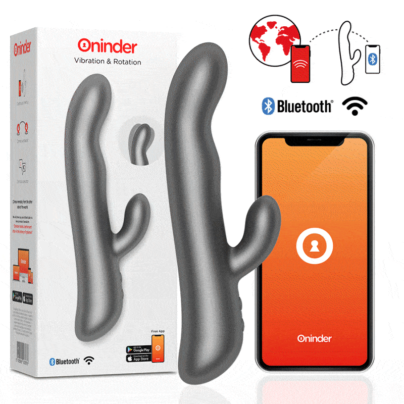 Oninder Vibração e Rotação Black Aplicativo Gratuito