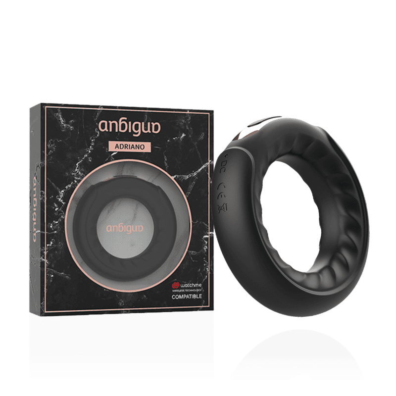 Anbiguo Adriano Vibrating Ring Watchme Wireless Technology Compatível