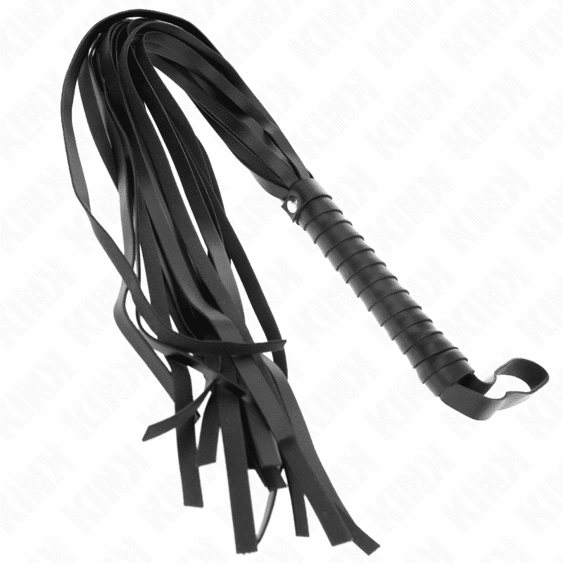 Kink Negro Cabo Curto Chicote de Cauda Longa 70 cm - D-240713