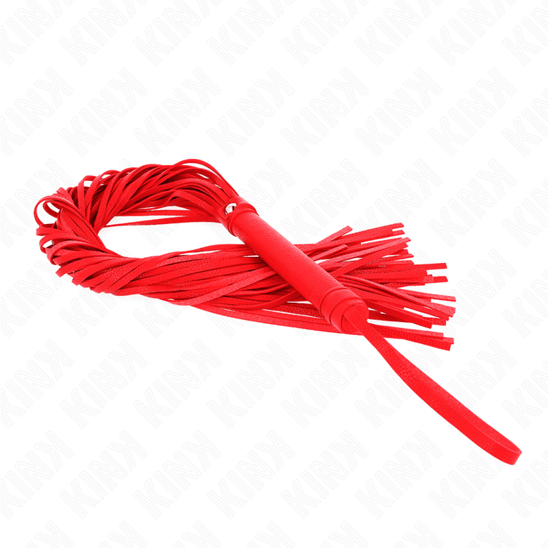 Kink Chicote Pvc Macio Vermelho 70 cm