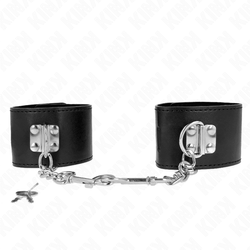 Kink Pulso com Fecho de Cadeado Preto Ajustável 16-23 cm x 5,5 cm