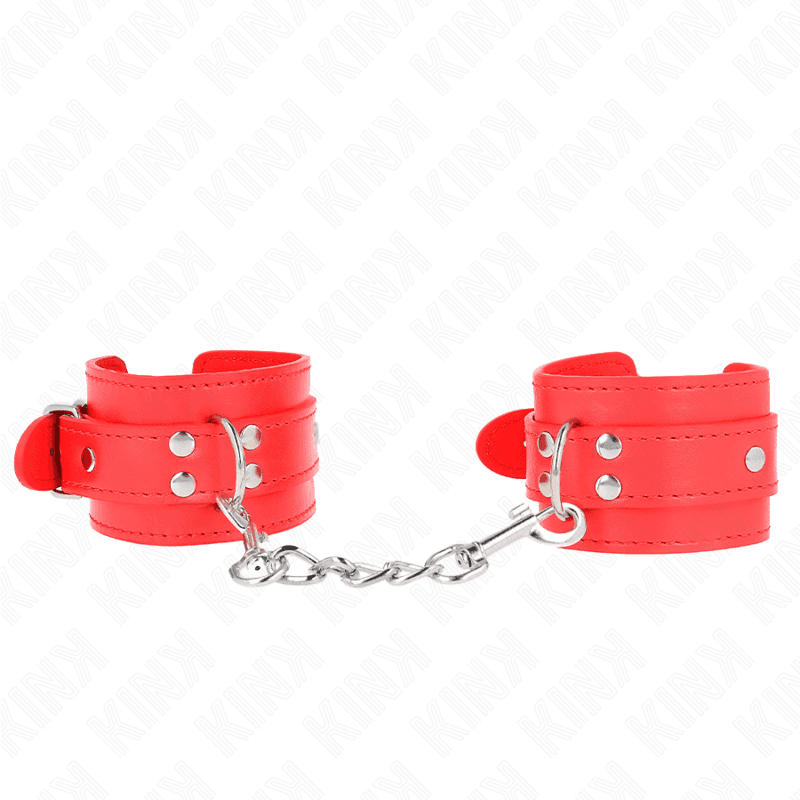 Kink Pulso Simples Vermelho Ajustável 20-23 cm x 5,5 cm