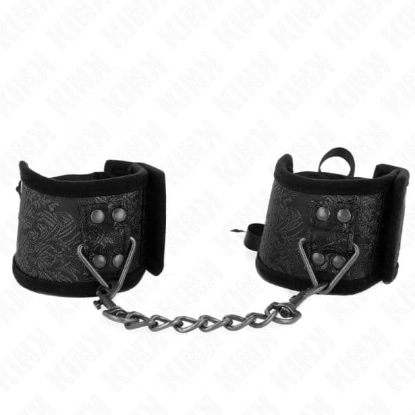 Kink Pulso Scandal Detalhes de Renda Preta 24,5 cm x 6,5 cm