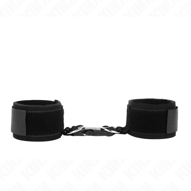 Kink Retenções de Pulso Neoprene Hookloop Fastener Preto Ajustáveis 22-34 cm