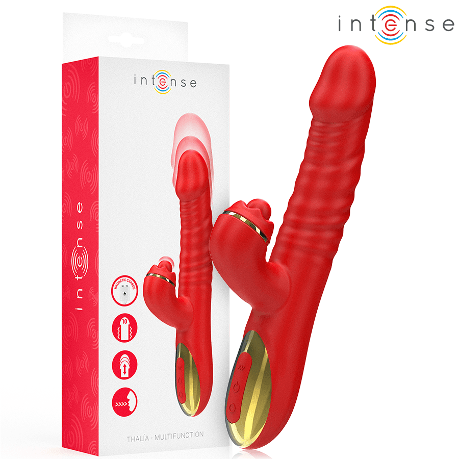 Intense Vibração Thalia Impulso Tapping Vermelho