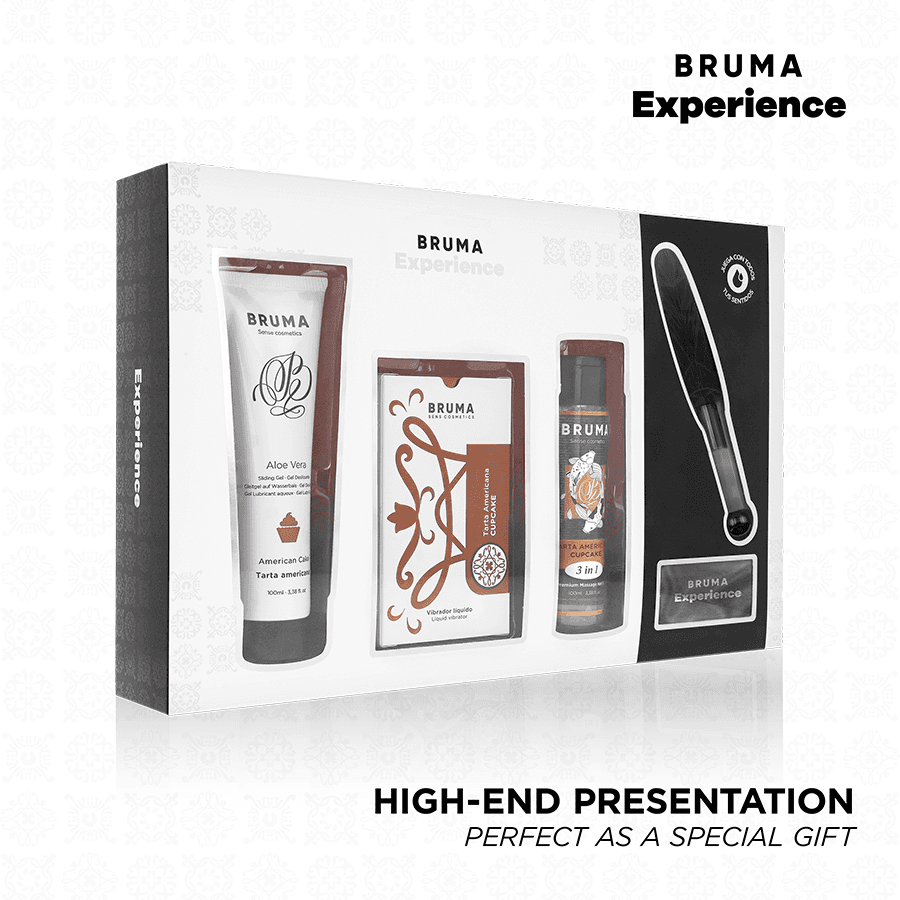 Bruma Doce Tentação Bolo Americano Vibro-Orgásmico Kit