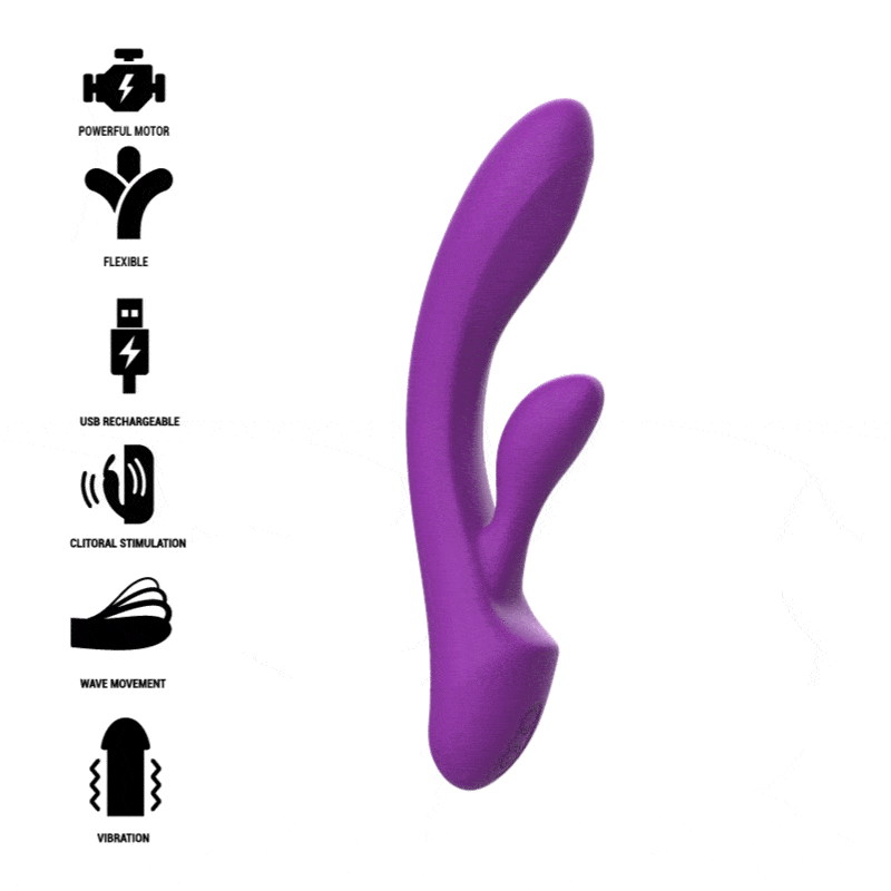 Intense Fun Luigi Coelho Silicone Roxo - D-234769