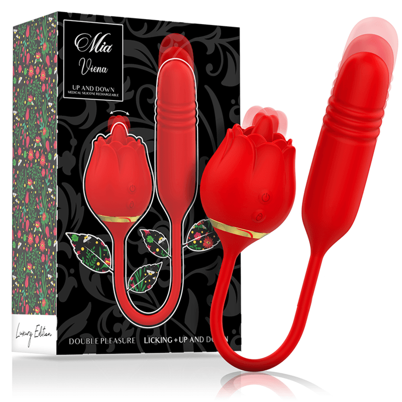 MIA Vienna Duplo Prazer Licking + para Cima e para Baixo