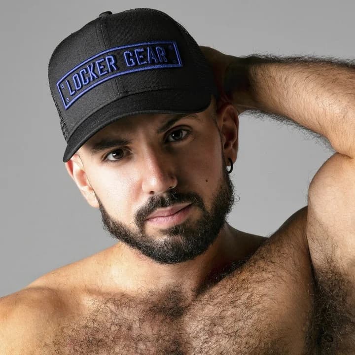 Locker Gear Boné Azul Tamanho T. Único