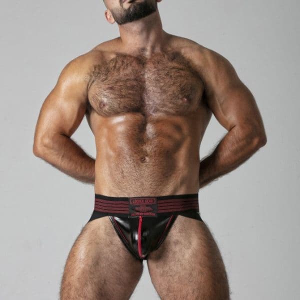 Locker Gear Jockstrap Massive Harder Vermelho 36 S