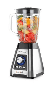 Liquidificador Orbegozo 1.5L 1500W c/ LED Azul BV15000 Inox