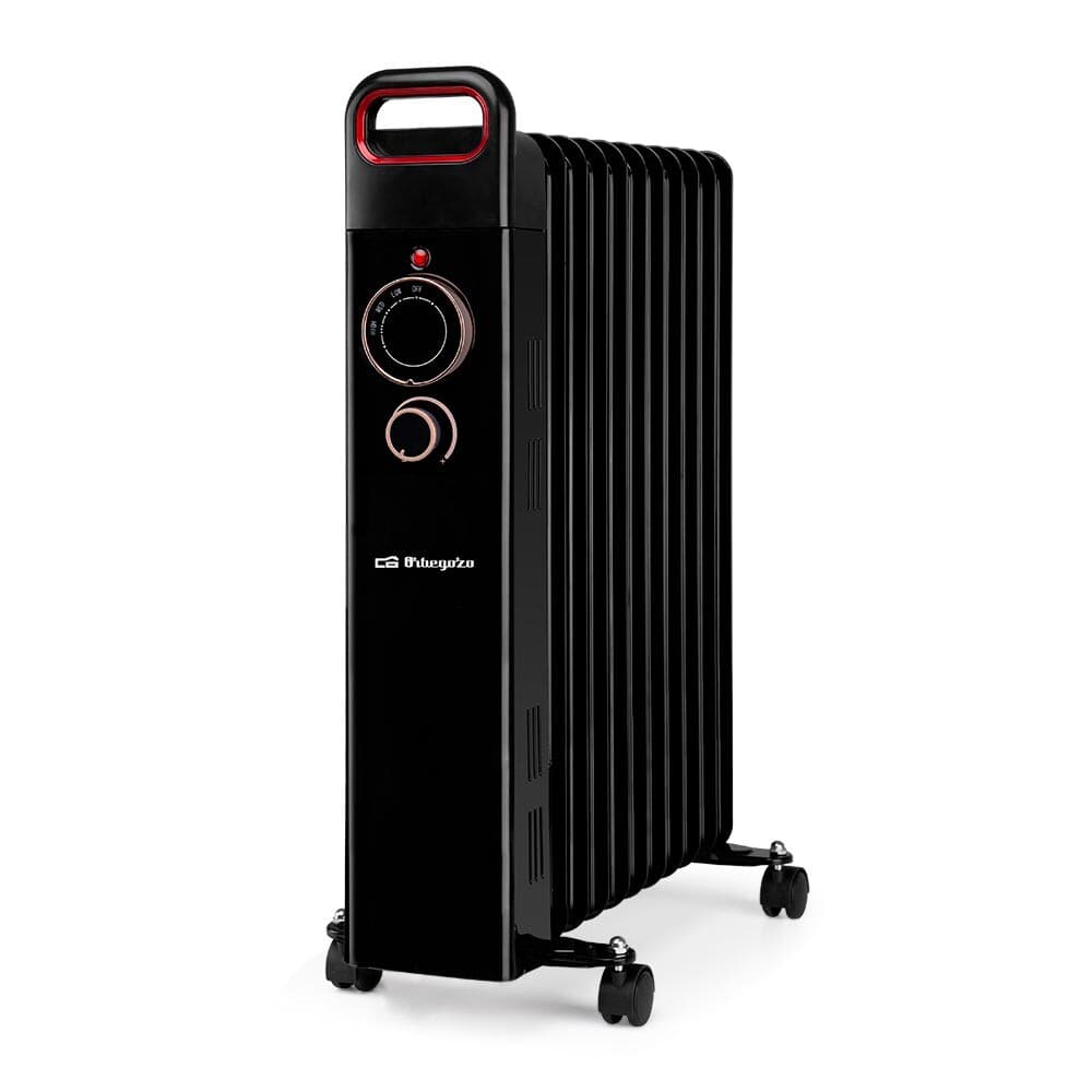 Orbegozo RUN 2500 Irradiador a Óleo 2000W Preto