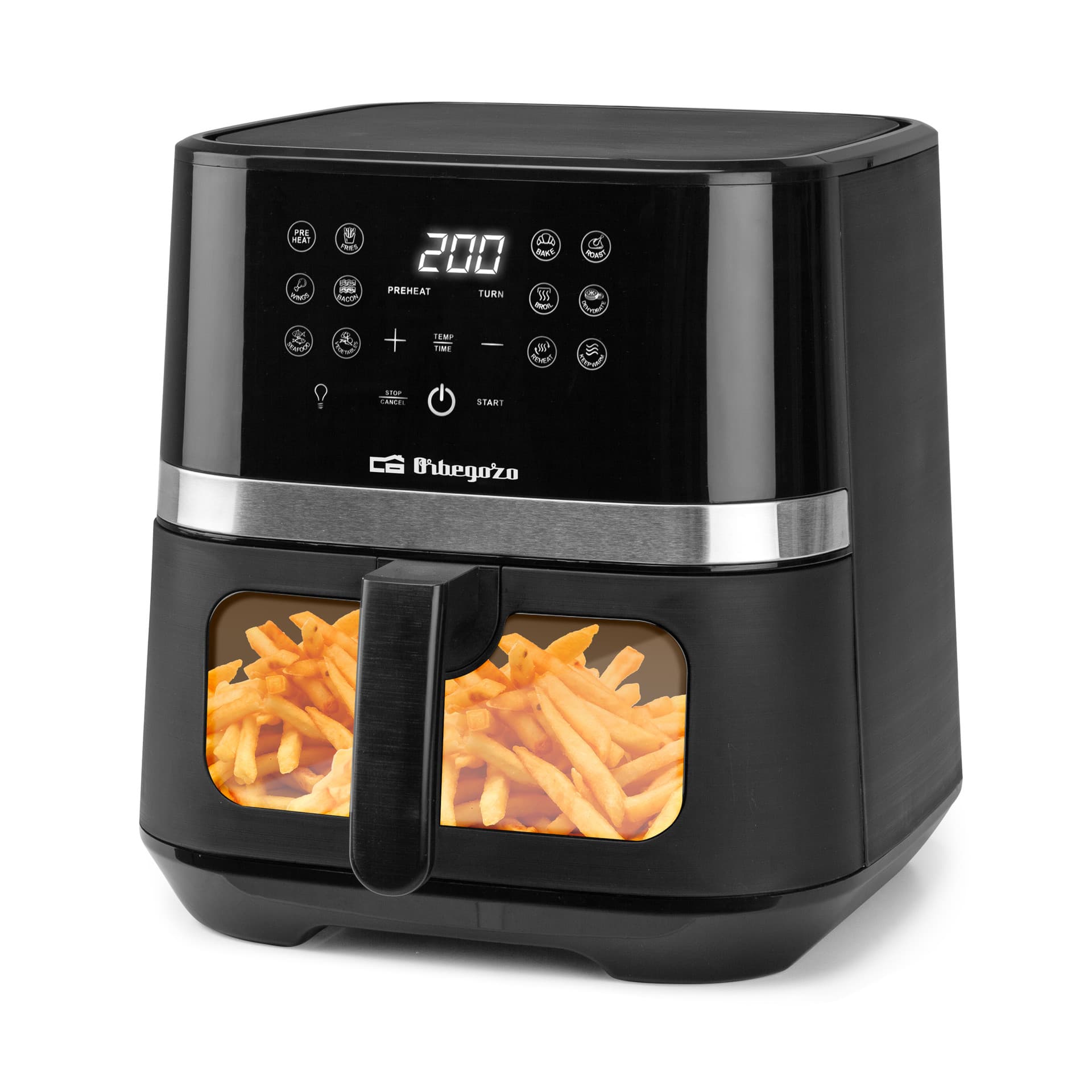 Fritadeira Orbegozo Air Fryer 6,5L 1800W - FDR68