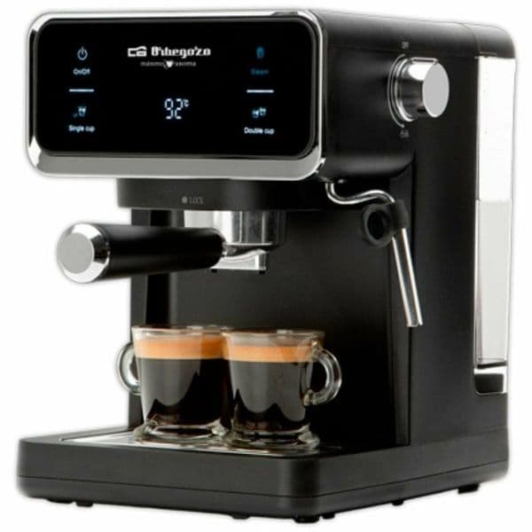 Máquina de Café Orbegozo Cafeteira Espresso EX5300 950W 20 Bar 1L Preto
