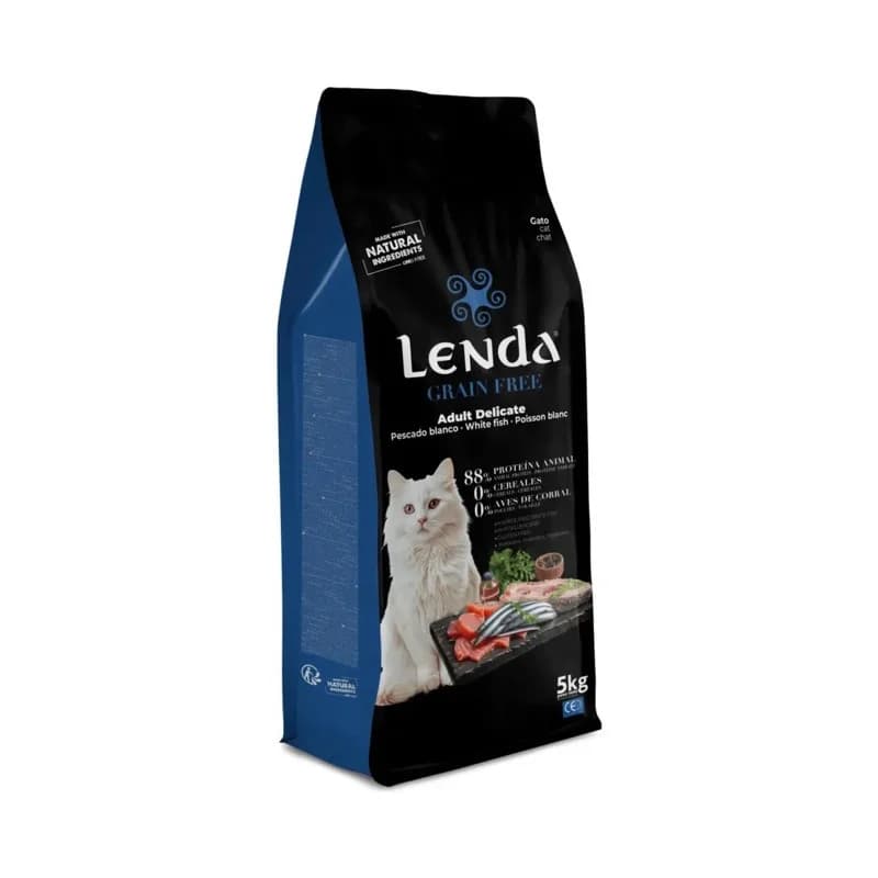 Lenda Gato Delicate Grain Free Peixe 5kg
