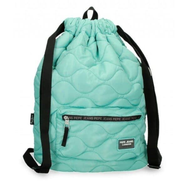 Saco/Mochila com Fios Orson Turquesa 12+