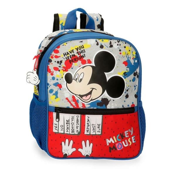Disney Mochila Escolar Mickey Colour Mayhem 28CM