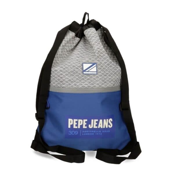 Pepe Jeans - Mochila Saco Azul 6+