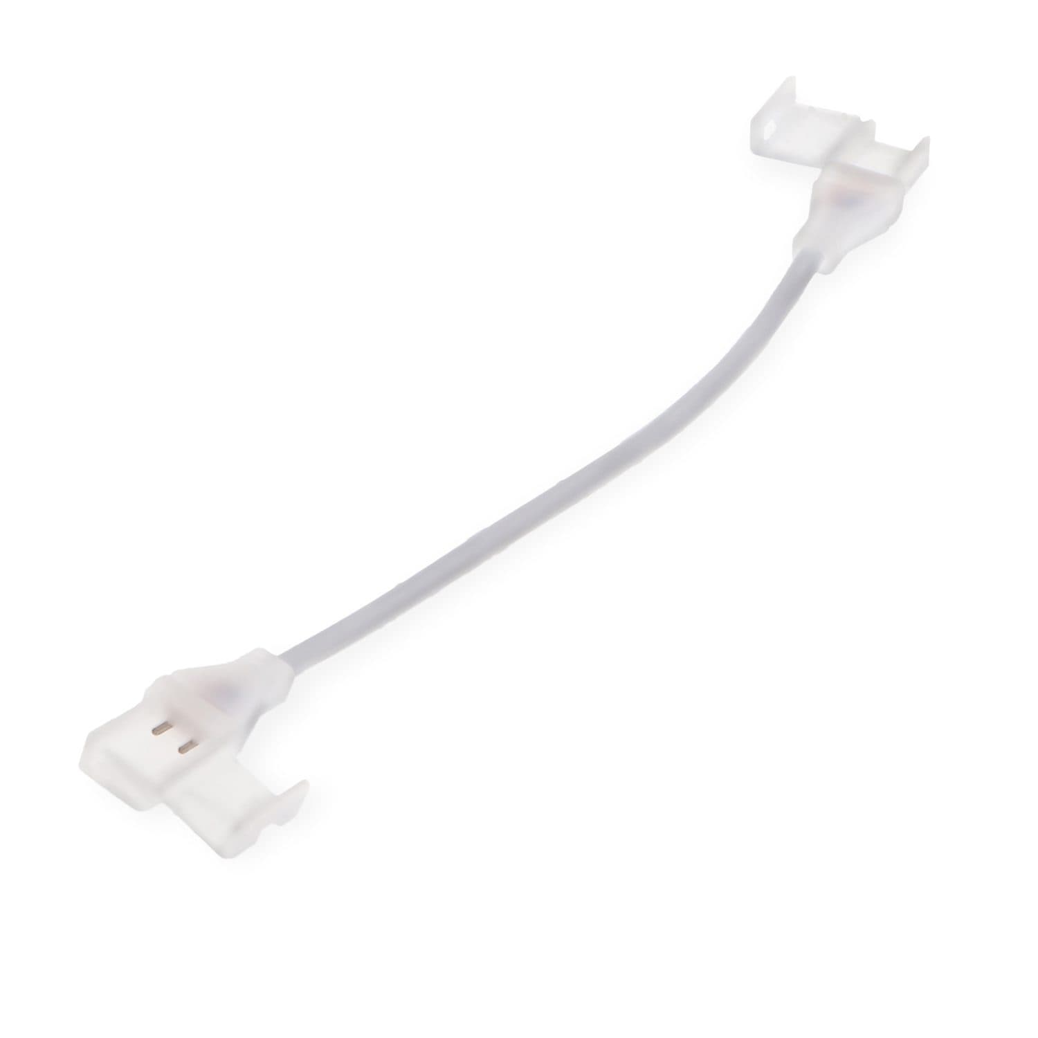 Cabo adaptador duplo crimpável para fita de LED COB 230 VCA