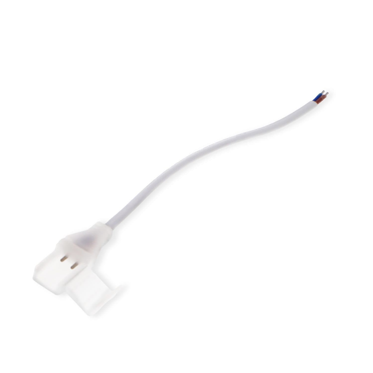 Cabo adaptador c/ clip para fita LED 230VAC Cob